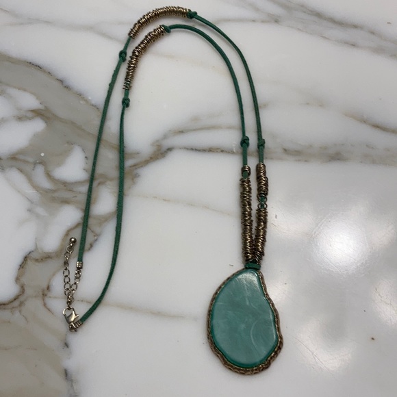 Turquoise inspired Necklace - Picture 1 of 3